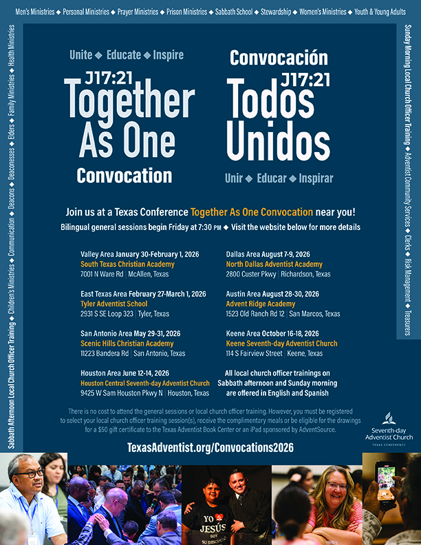 2026 texas conference convocations june